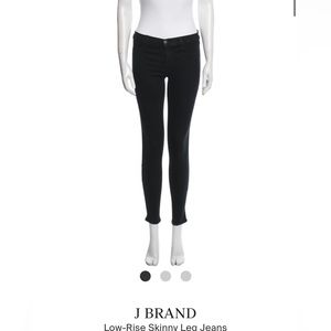 J Brand low rise jeans